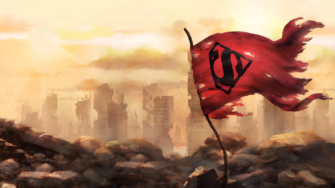 The Death of Superman Collection background
